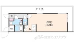 STANDZ金閣寺前間取り図面
