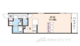 STANDZ金閣寺前間取り図面