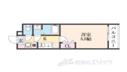 STANDZ金閣寺前間取り図面