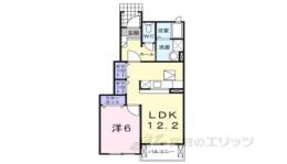 サンリット　ヴィラＢ間取り図面
