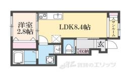 CLASSO SECONDO伏見稲荷間取り図面