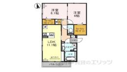 フォレスト　フィールド２間取り図面