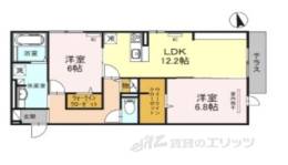 フォレスト　フィールド２間取り図面