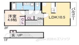フロール・デ・セレッソ２間取り図面