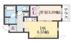 ATTRICE修学院間取り図面