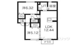 グリーンコート間取り図面