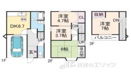 貸家間取り図面