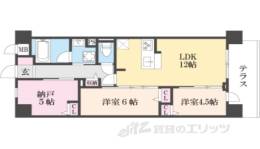 （仮称）Ｄ－ＲＯＯＭ左京区一乗寺樋ノ口町間取り図面