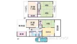 貸家間取り図面