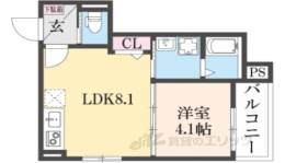 RIVER TERRACE京都十条間取り図面