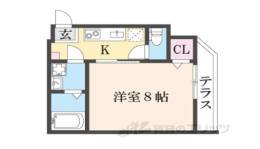 グラン・ディオール北白川間取り図面