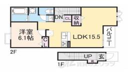 クレストール２間取り図面