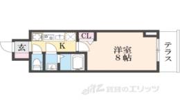 コージーコート浜大津間取り図面