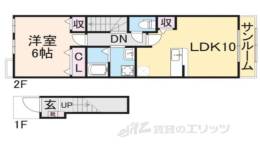 ジェントリーハウス３間取り図面