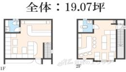 長等3丁目SANNGOテナント間取り図面