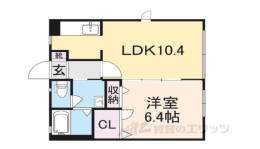 ヴィラコートＤ間取り図面