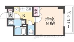 アドバンス京都アクィラ間取り図面