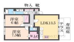 セピアコート　Ａ棟間取り図面