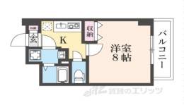 アドバンス京都アクィラ間取り図面