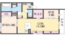 カーサ　フェリーチェ間取り図面