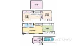 貸家間取り図面