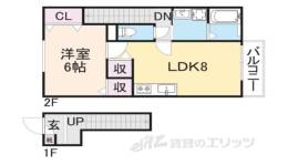ソレジオ武村５　Ｓ間取り図面