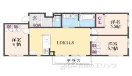Ｃａｓａ　Ｃａｎｅｌｅ間取り図面