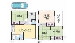 貸家間取り図面