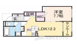 グレイス加茂１間取り図面