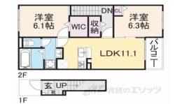 グレイス加茂１間取り図面