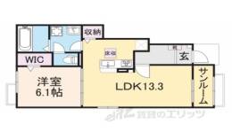 グレイス加茂２間取り図面