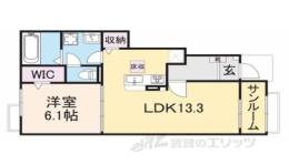 グレイス加茂２間取り図面