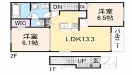 グレイス加茂２間取り図面