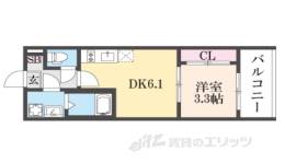 ハーモニーテラス深草越後屋敷町間取り図面