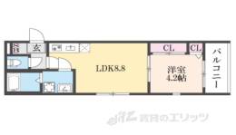 ハーモニーテラス深草越後屋敷町間取り図面