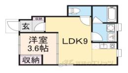 Ｌａｎｄ桂間取り図面