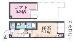 ハーモニーテラス小栗栖森本町間取り図面
