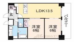 Ｄ－ｃｏｕｒｔ門真駅前間取り図面