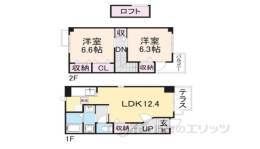 カルフール１間取り図面