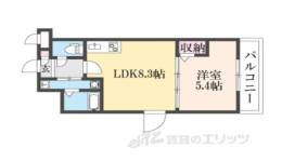グラカン冷泉町間取り図面