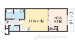 グラカン冷泉町間取り図面