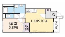 メゾンリーブル間取り図面
