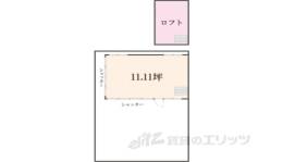 本堅田二丁目倉庫間取り図面