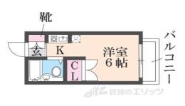 リベール嵯峨嵐山間取り図面