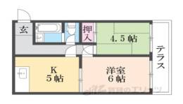 リベール嵯峨嵐山間取り図面