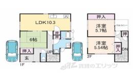 貸家間取り図面