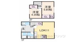 貸家間取り図面