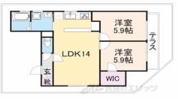 グレイス紫竹間取り図面