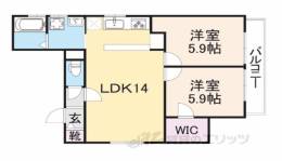 グレイス紫竹間取り図面