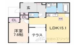 メルヴァンベール間取り図面
